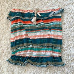 Arizona - Women’s (S) Multicolor Color Striped Strapless Tube Top
